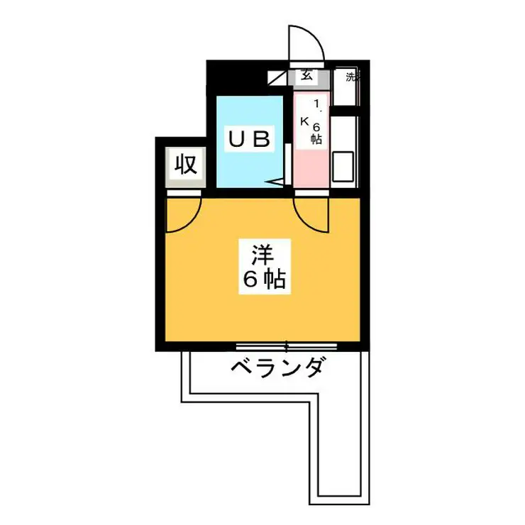 プレジオ・M 4階階 間取り