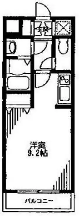 レスポワール佃 5階階 間取り