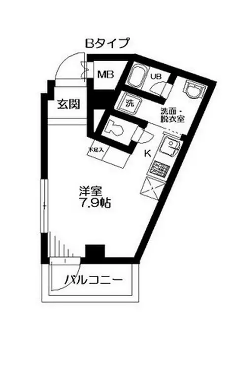 ハーモニー・コート 3階階 間取り