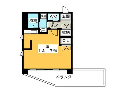 レジディア御茶ノ水(ワンルーム/8階)の間取り写真