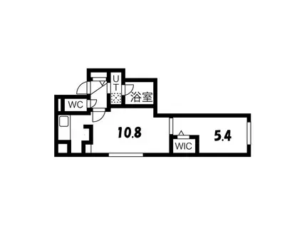 RIVIERA南郷(1LDK/3階)の間取り写真
