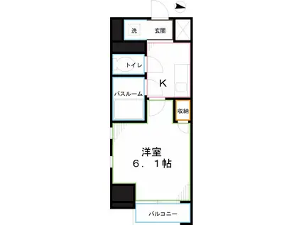 ジョイナス国分寺ジュニア(1K/5階)の間取り写真