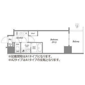 エスリード新栄マルス(1K/12階)の間取り写真