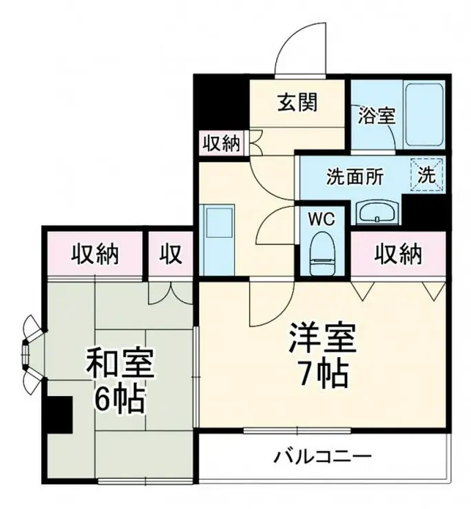 ブリュッヘンパーク 1階階 間取り