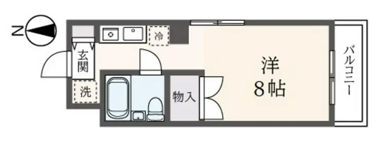 サンテミリオン西国分寺 1階階 間取り