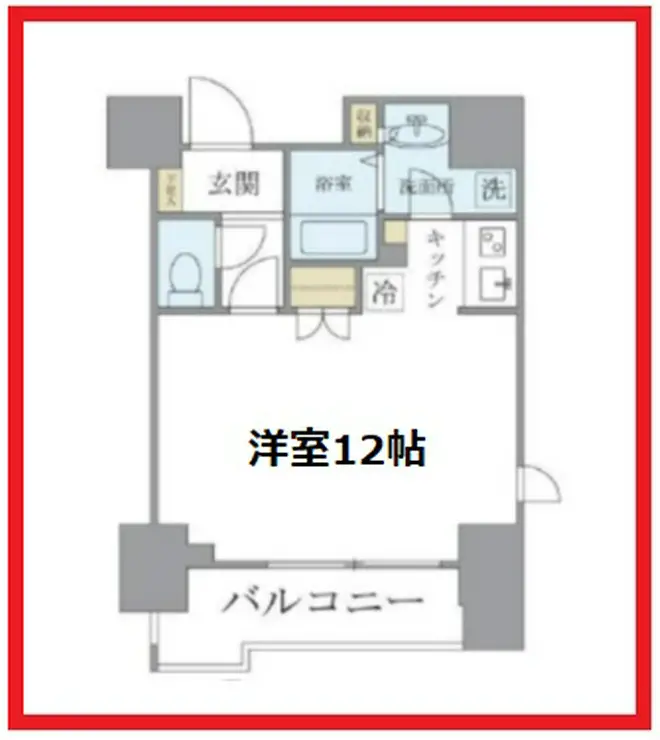 ヒューマンハイム新御徒町 9階階 間取り