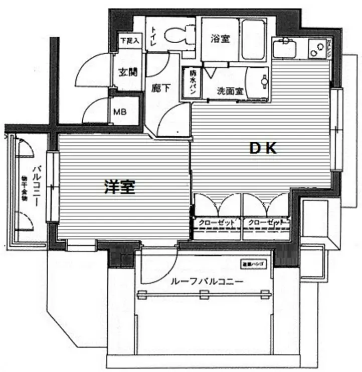 ガラ・シティ高井戸 6階階 間取り