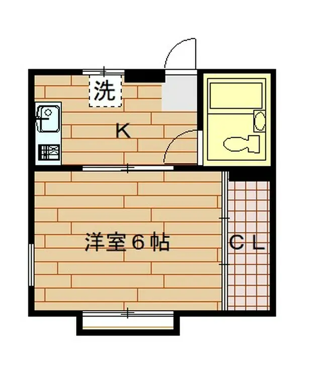 コーポドルチェ 1階階 間取り