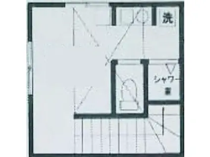 家和パレス(ワンルーム/2階)の間取り写真