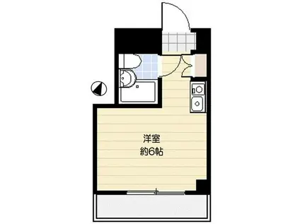 エトワール目白台(ワンルーム/3階)の間取り写真