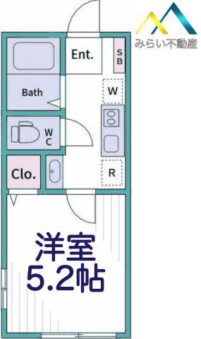 LAB RESIDENCE KANOEDAI(1K/3階)の間取り写真