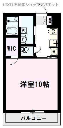 SEKIYA TERRACE(1K/1階)の間取り写真
