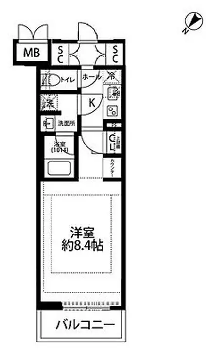 プレール・ドゥーク大塚 3階階 間取り