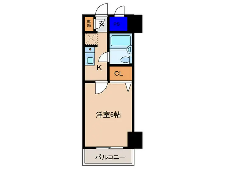 常盤台宝マンション 3階階 間取り