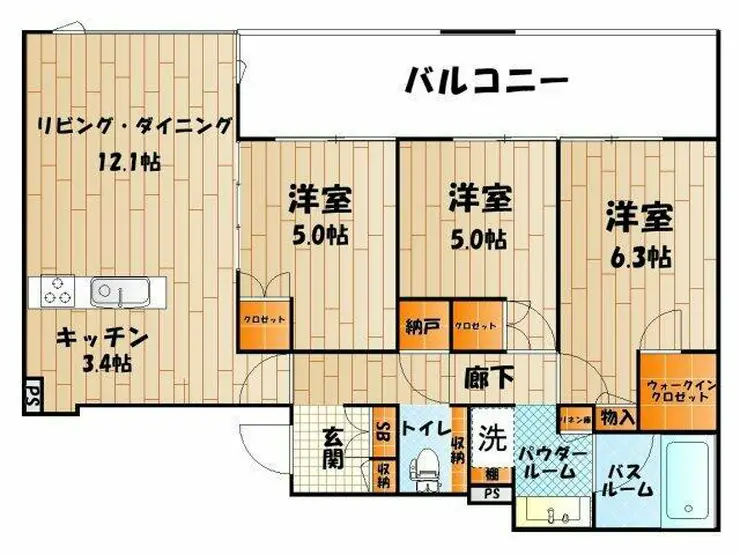 シティタワー武蔵小杉 36階階 間取り