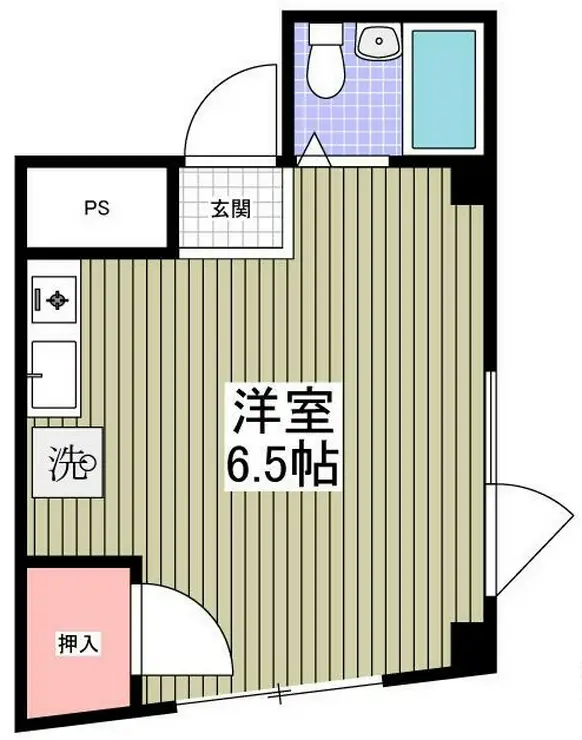 ビラデルソル 3階階 間取り
