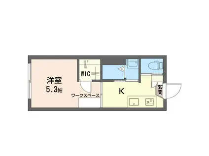 メゾンFUKAYA(1K/1階)の間取り写真