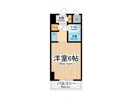 モンレーヴ調布(ワンルーム/4階)の間取り写真