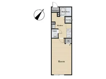 リリア成増(1K/2階)の間取り写真