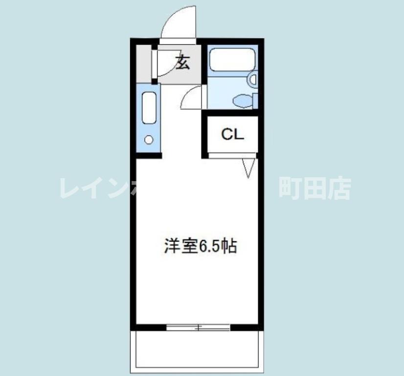 井上企画ビル303(1K/3階)の間取り写真