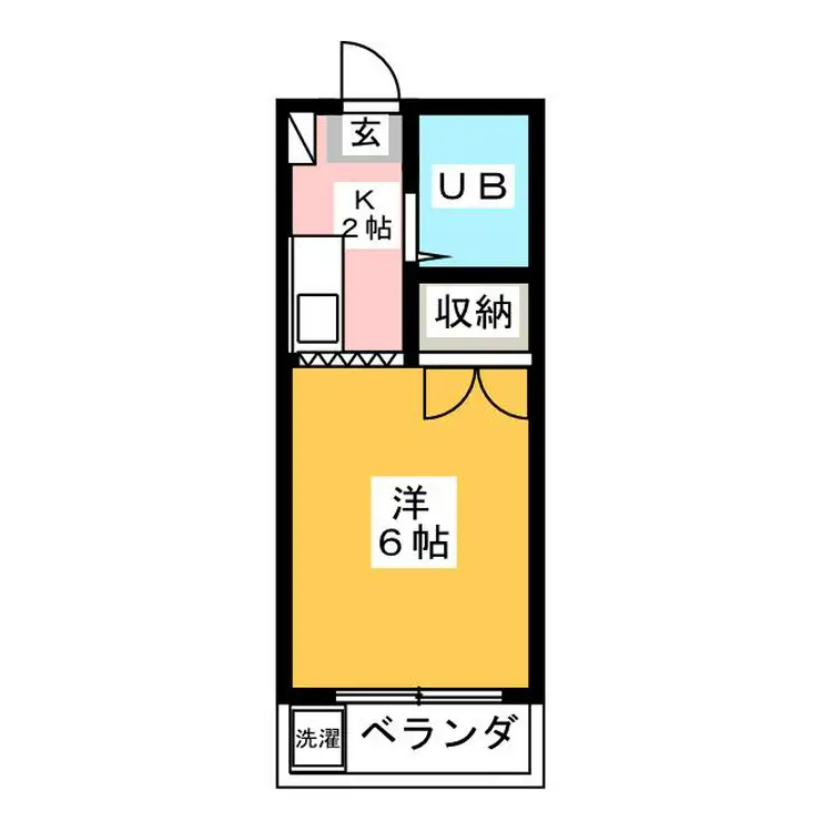 フォーレストスガオ 2階階 間取り