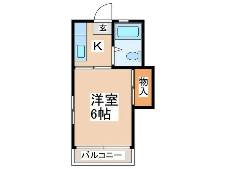 サン・ラクシーユ 2階階 間取り