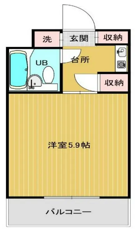 グレイス西川口 6階階 間取り