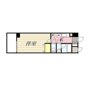 第3いわきビル(1K/7階)の間取り写真