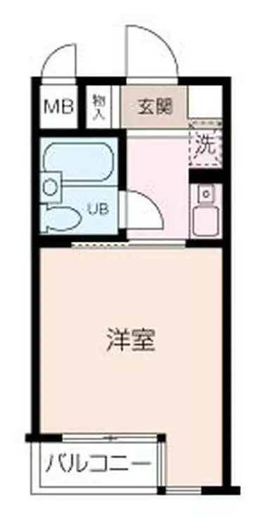 日神パレス戸塚 3階階 間取り