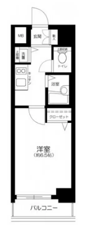プレール・ドゥーク清澄白河 5階階 間取り