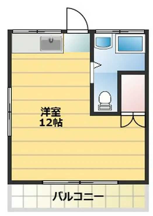 さくらコーポ 2階階 間取り