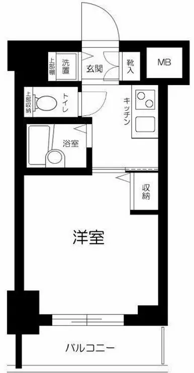 アヴァンティーク銀座2丁目参番館 6階階 間取り