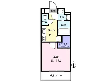 LUMIERA NAGAMACHI(1K/3階)の間取り写真