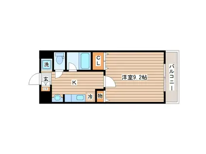 第二丸昌興業ビル(1K/3階)の間取り写真