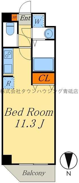 MAXIMAS II(1K/5階)の間取り写真
