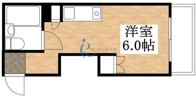 シティハイツ千種(ワンルーム/4階)の間取り写真