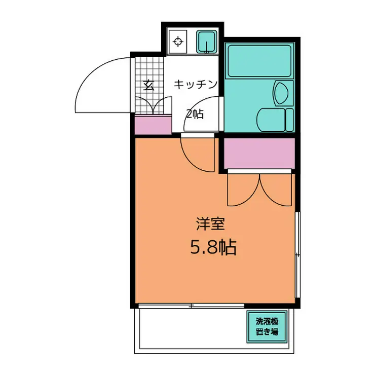 エスディービル 2階階 間取り