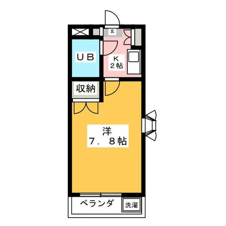 レオパード立川 3階階 間取り