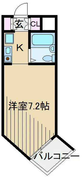 コンドミニアム・メイ大倉山 2階階 間取り