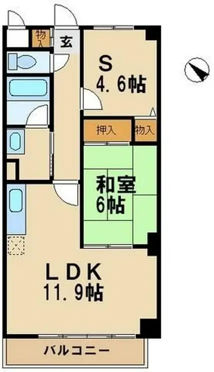 COMODO宮崎台 6階階 間取り