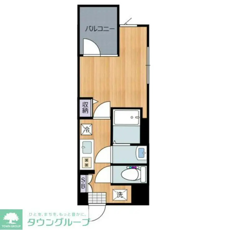 フェルクルールプレスト千住関屋 10階階 間取り