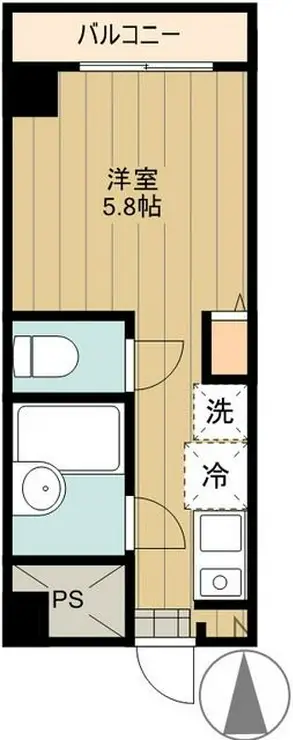 EIGHTYEIGHTタチカワ 4階階 間取り