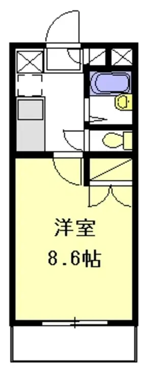 エレンド井の頭 1階階 間取り