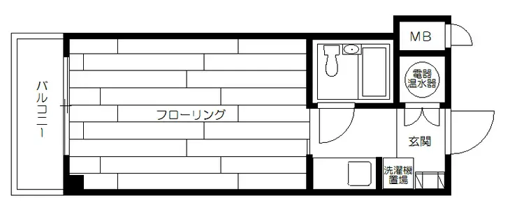 GSハイム山下町 8階階 間取り