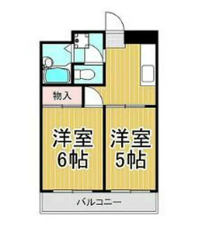 リバティハイツ 3階階 間取り
