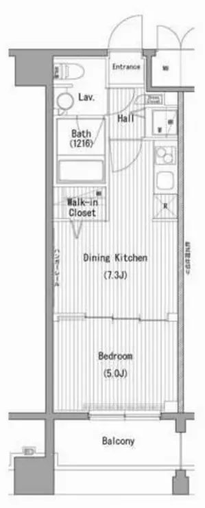 ガーラ・プレシャス横濱関内 6階階 間取り