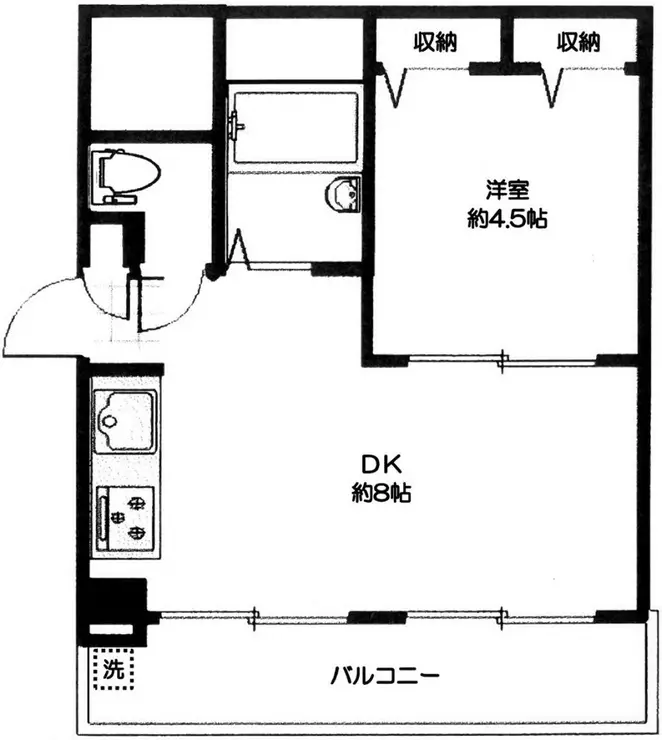 パール高円寺 3階階 間取り