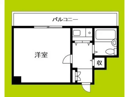 ミフネセントラルベア東淀川(1K/7階)の間取り写真