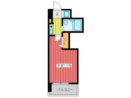 パレ・ドール千石(1K/9階)の間取り写真