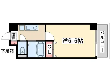 おおきに新大阪駅前 ー ー(1K/8階)の間取り写真